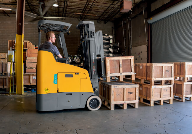 Jungheinrich Stand-Up Counterbalanced Forklift